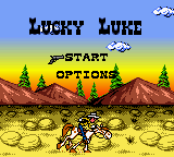 Lucky Luke Title Screen
